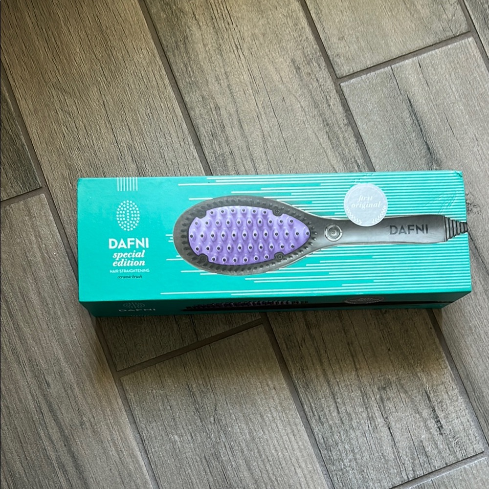 Purple and Black Hair Styling Tool